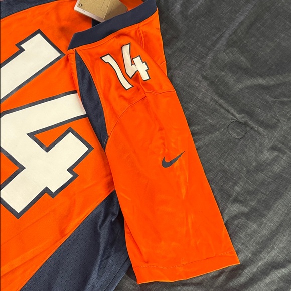 Denver Broncos #14 Courtland Sutton Home NFL On Field Nike Jersey - Picture 5 of 8